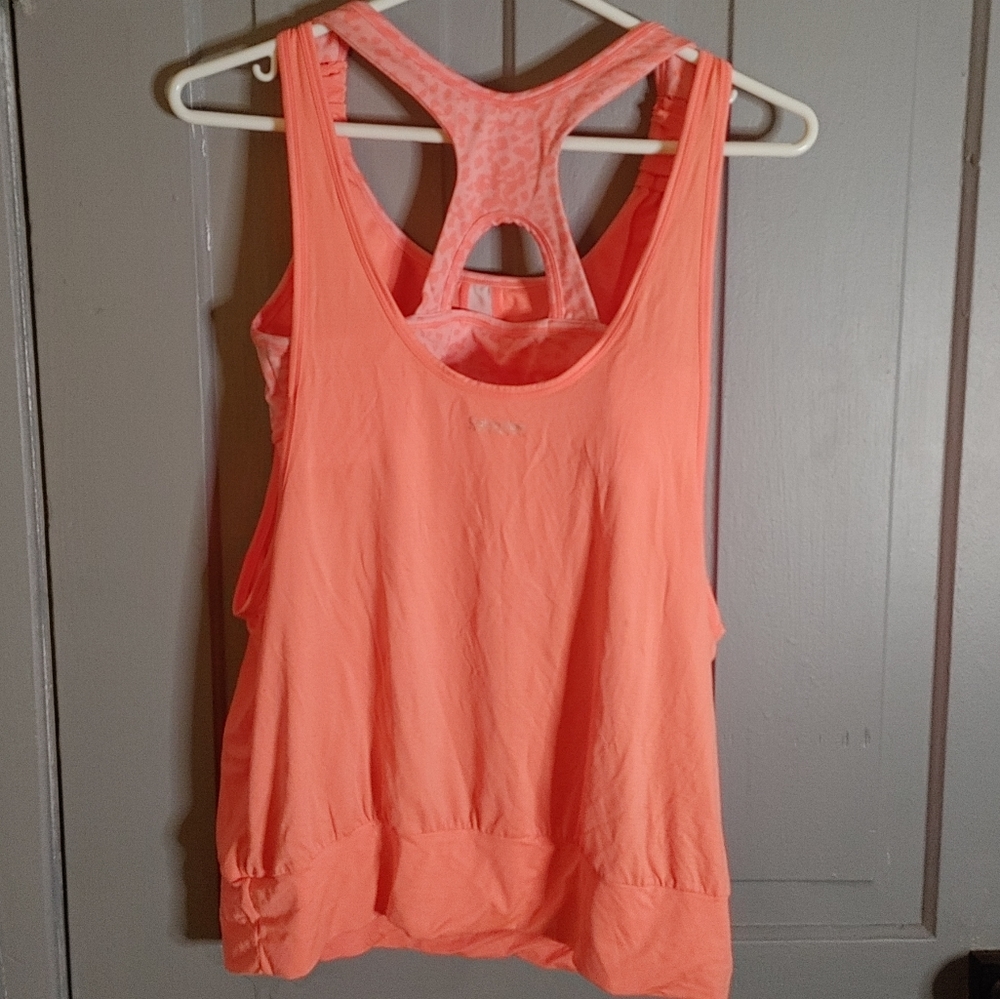 2/$40 Coral Calvin Klein tank - Picture 6 of 8